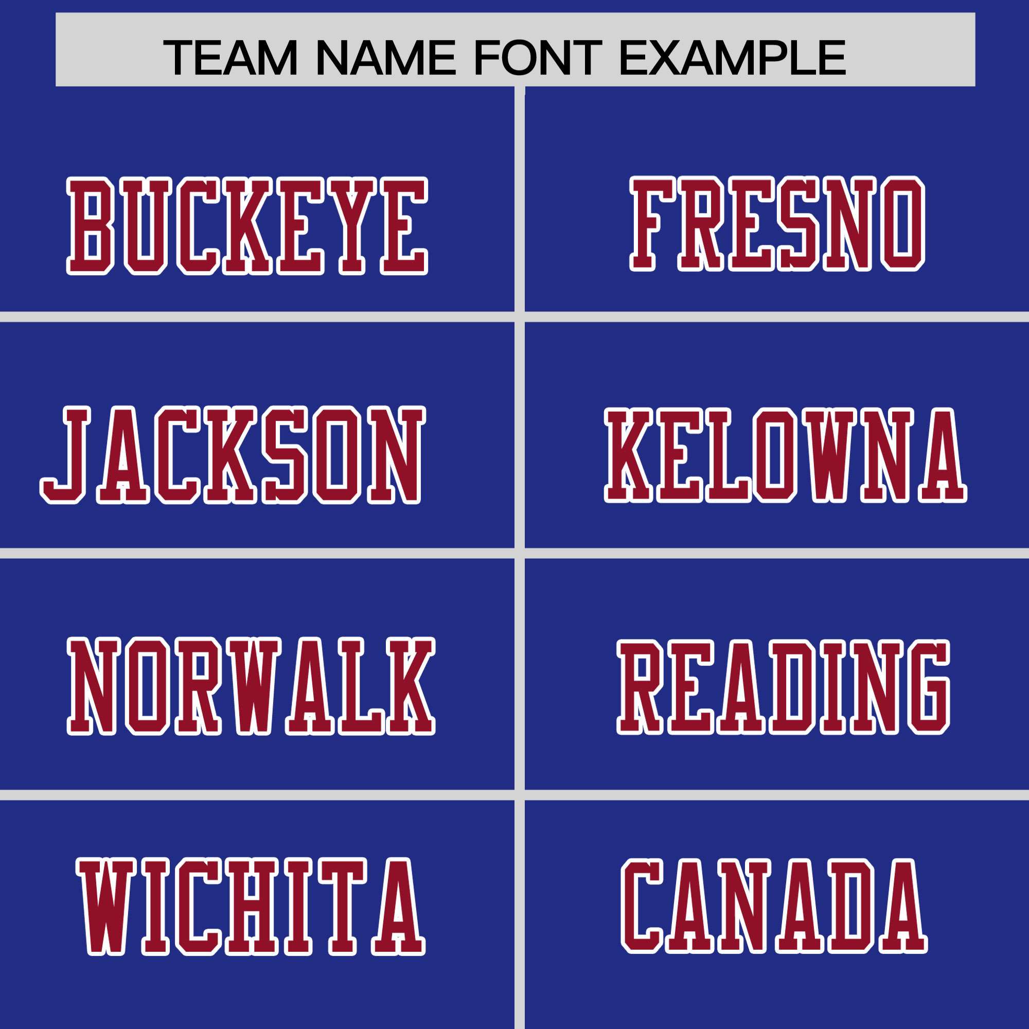 Custom Royal Cardinal Personalized Shoulder Cut Two-Tone Flag Football Jersey