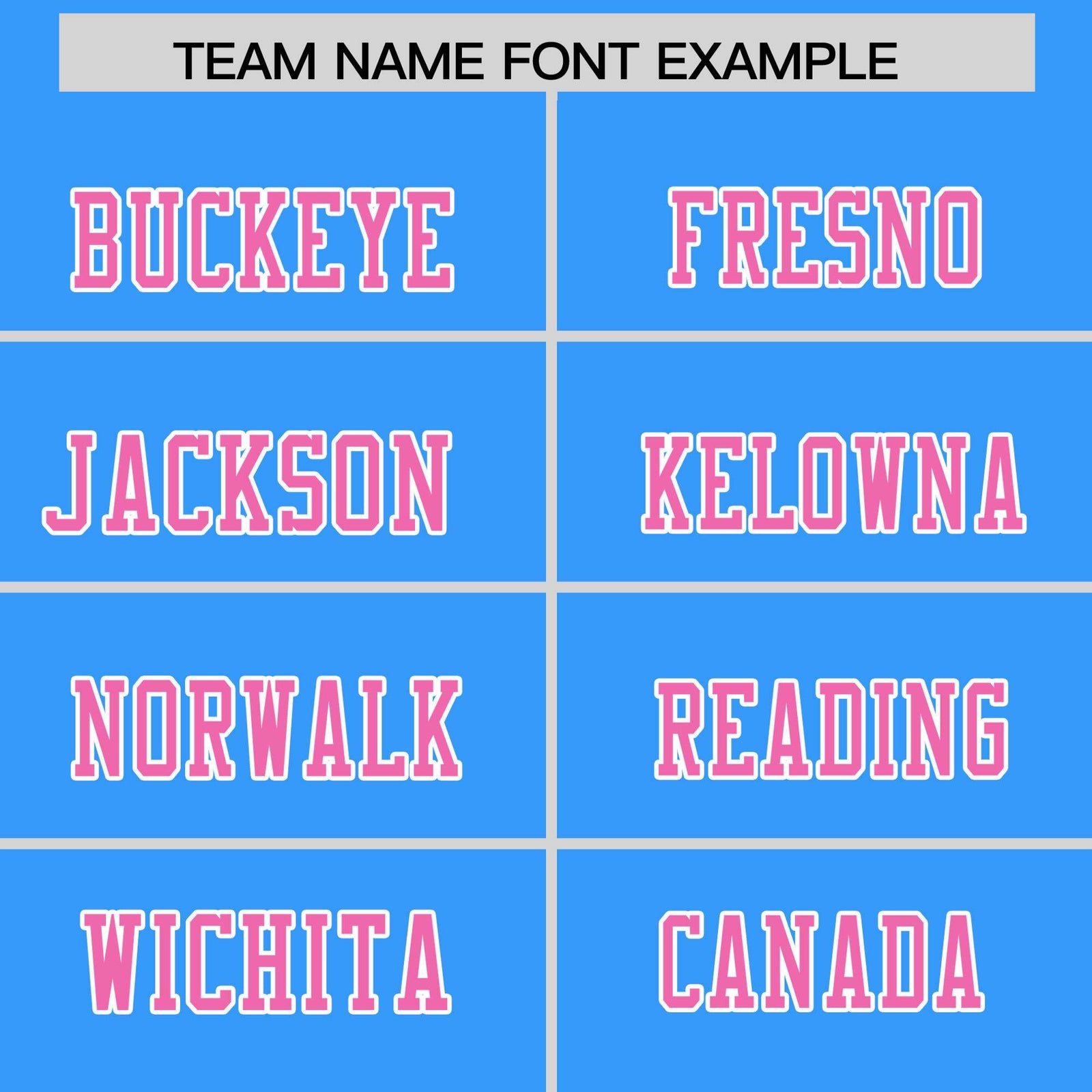 Custom Powder Blue Pink Personalized Shoulder Cut Two-Tone Flag Football Jersey