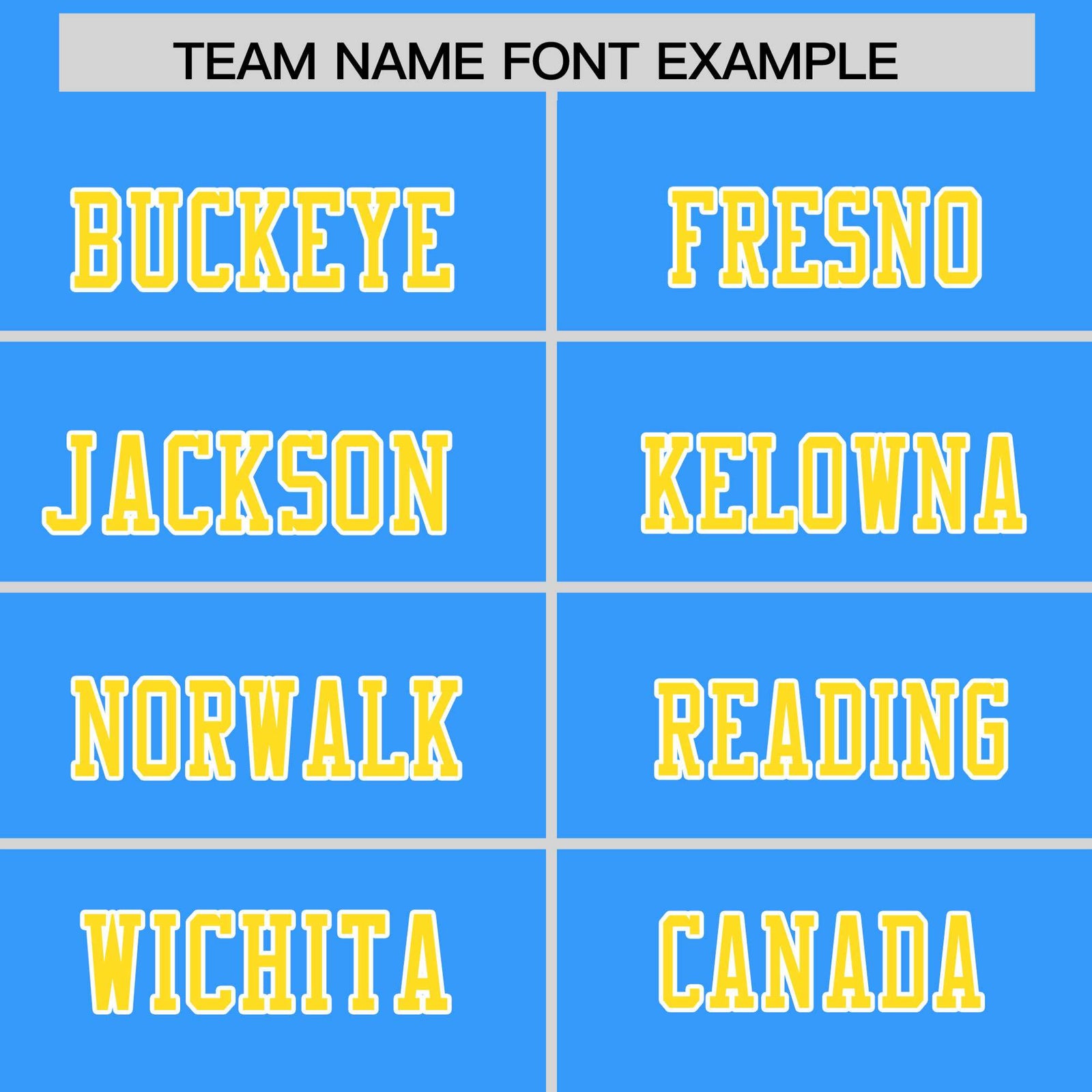 Custom Powder Blue Gold Personalized Shoulder Cut Two-Tone Flag Football Jersey