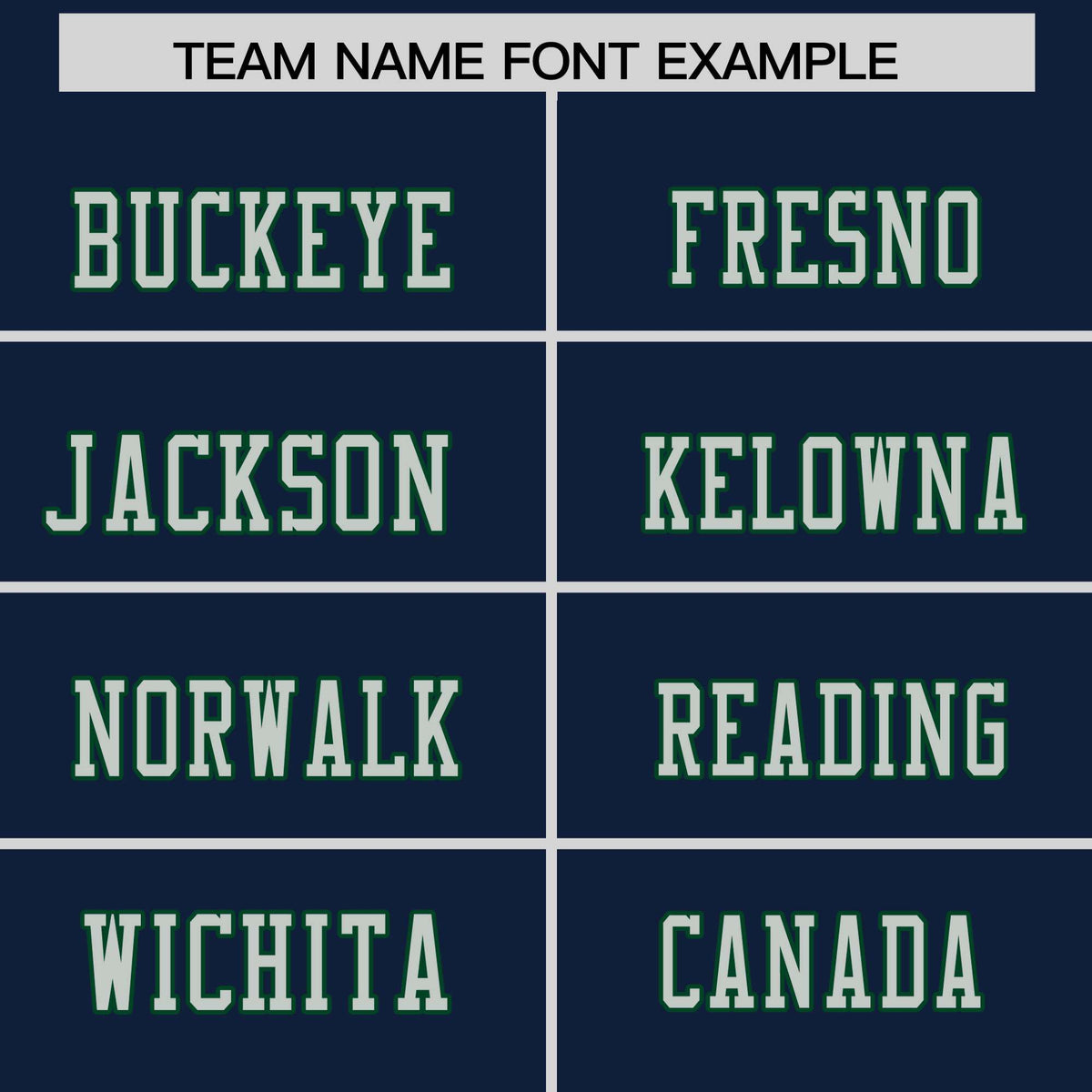 Custom Navy Green Personalized Shoulder Cut Two-Tone Flag Football Jersey