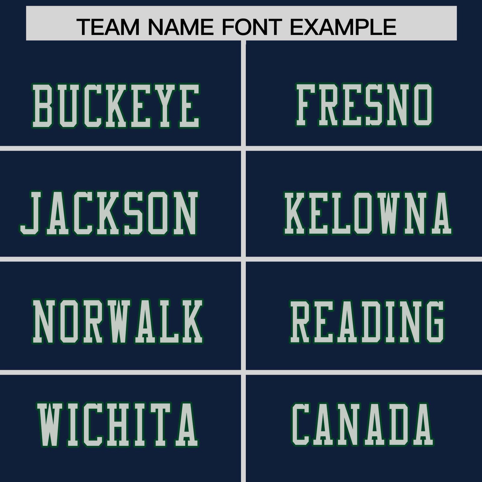 Custom Navy Green Personalized Shoulder Cut Two-Tone Flag Football Jersey