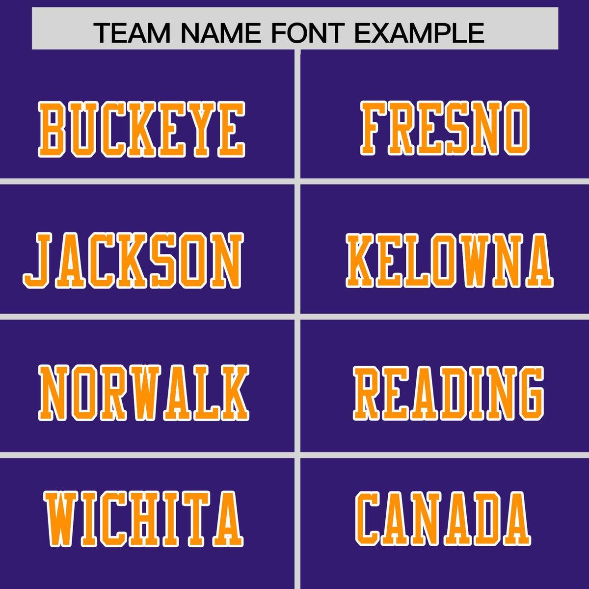 Custom Purple Gold Orange Personalized Shoulder Cut Two-Tone Flag Football Jersey