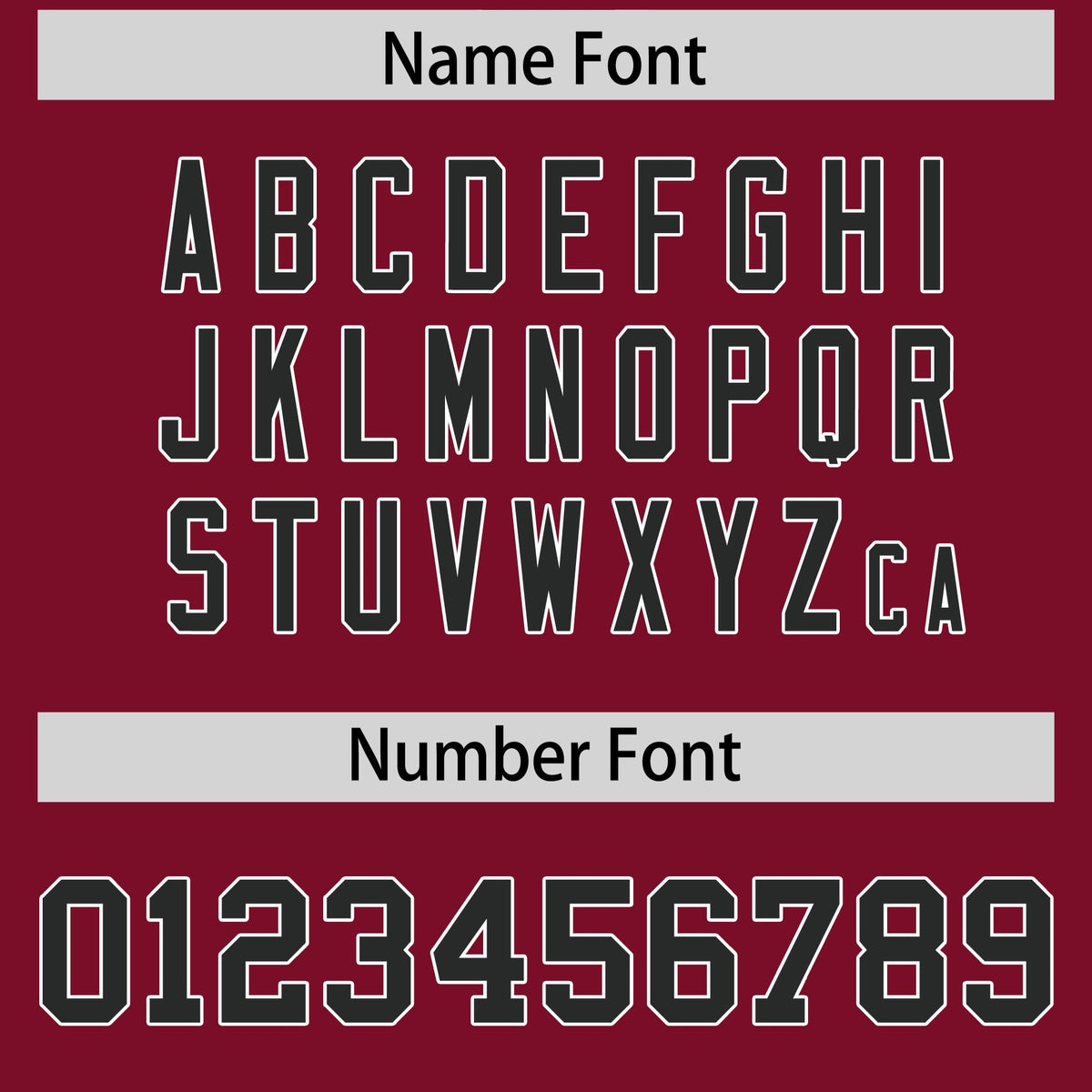 Custom Cardinal Black Personalized Shoulder Cut Two-Tone Flag Football Jersey