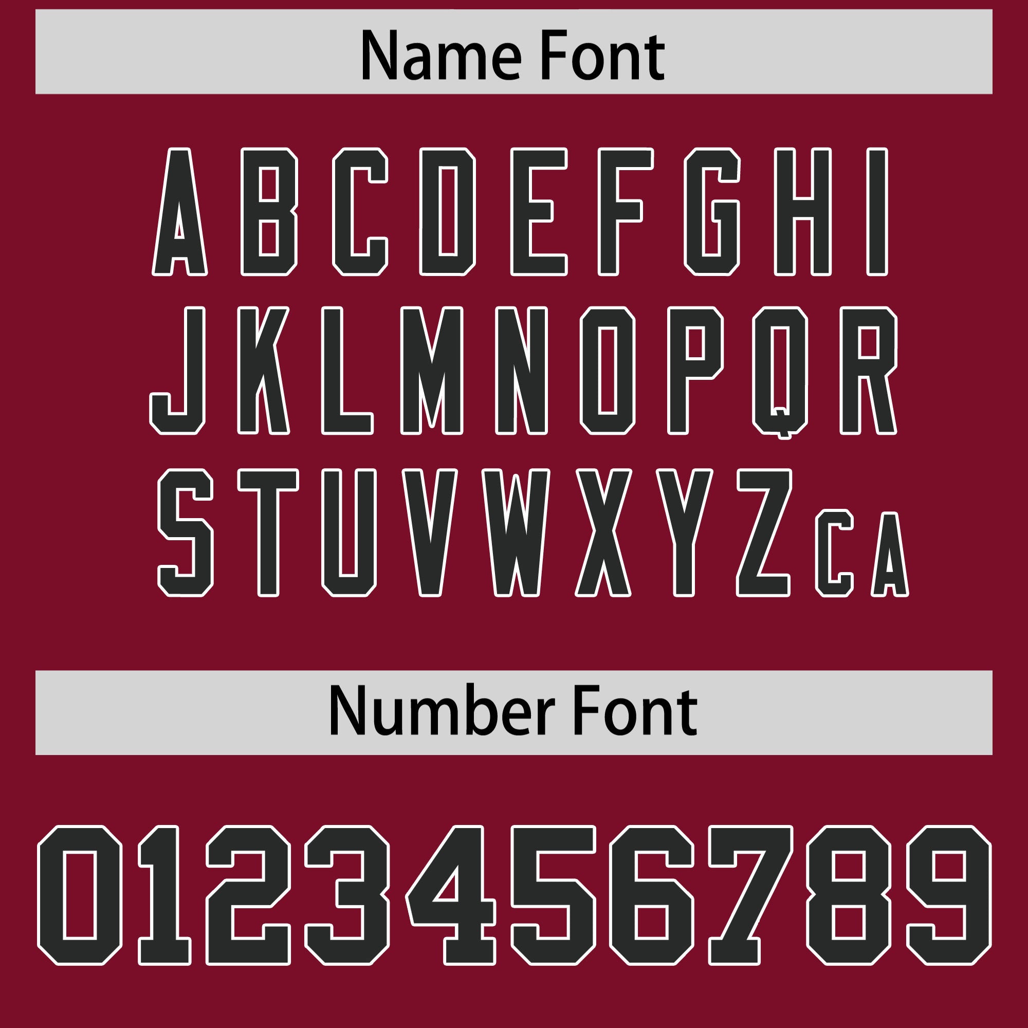 Custom Cardinal Black Personalized Shoulder Cut Two-Tone Flag Football Jersey