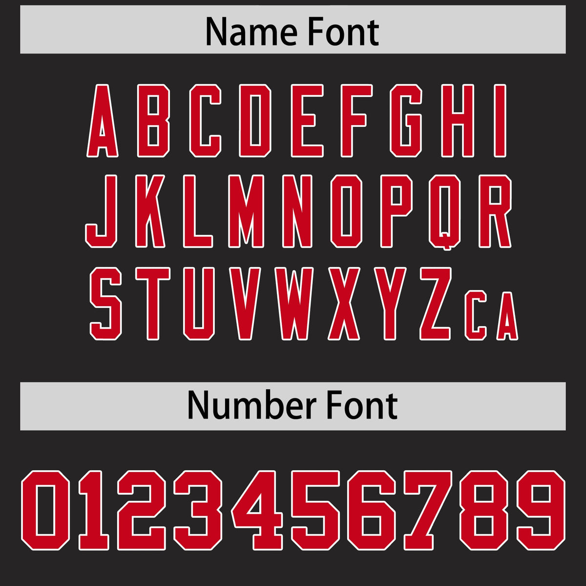 Custom Black Red Personalized Shoulder Cut Two-Tone Flag Football Jersey