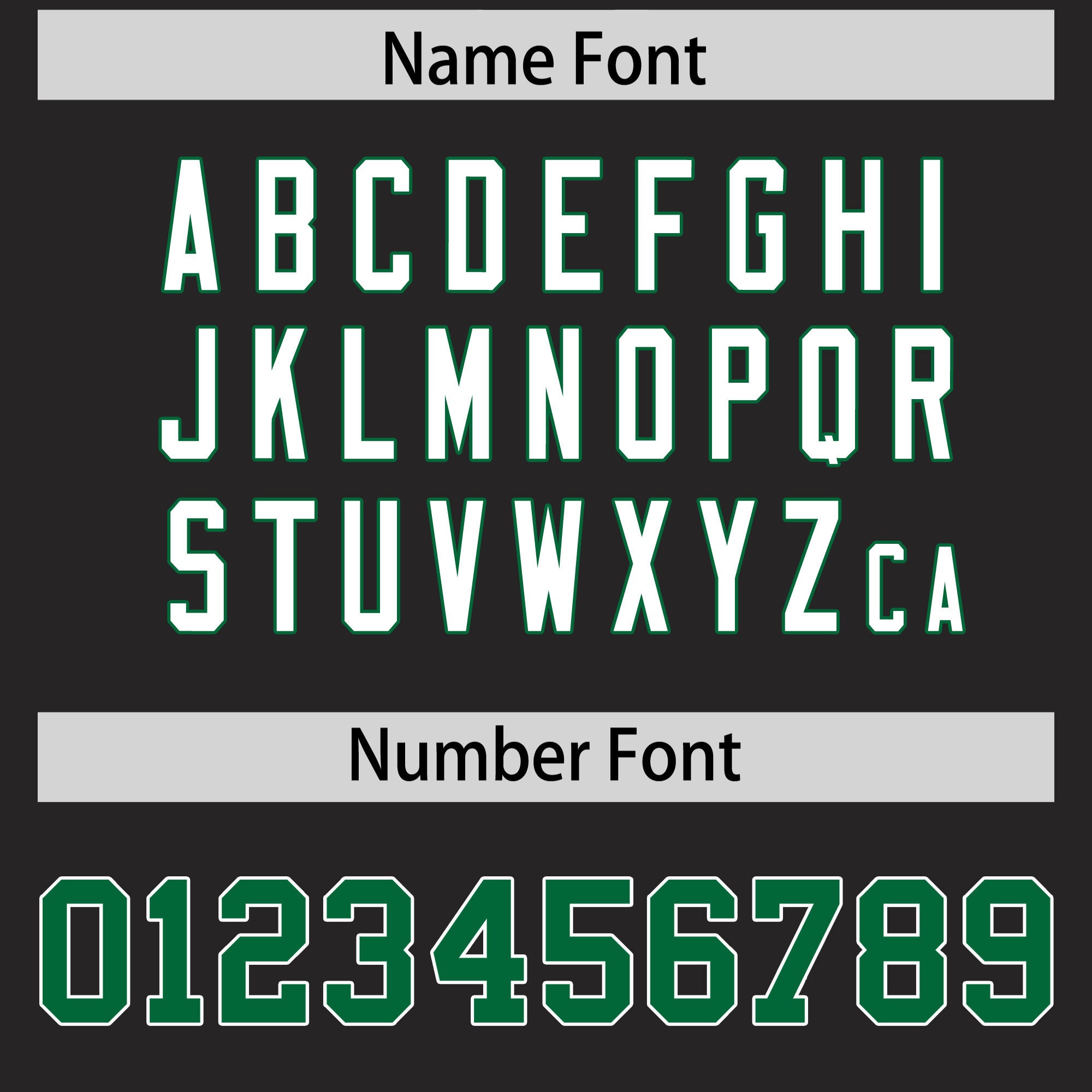 Custom Black Kelly Green Personalized Shoulder Cut Two-Tone Flag Football Jersey