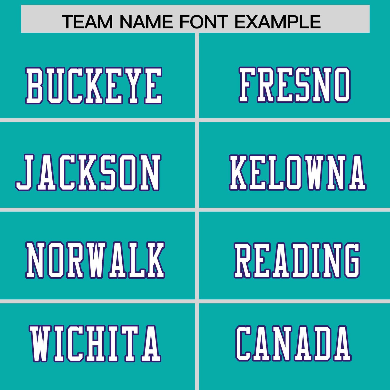 Custom Aqua Purple Personalized Shoulder Cut Two-Tone Flag Football Jersey