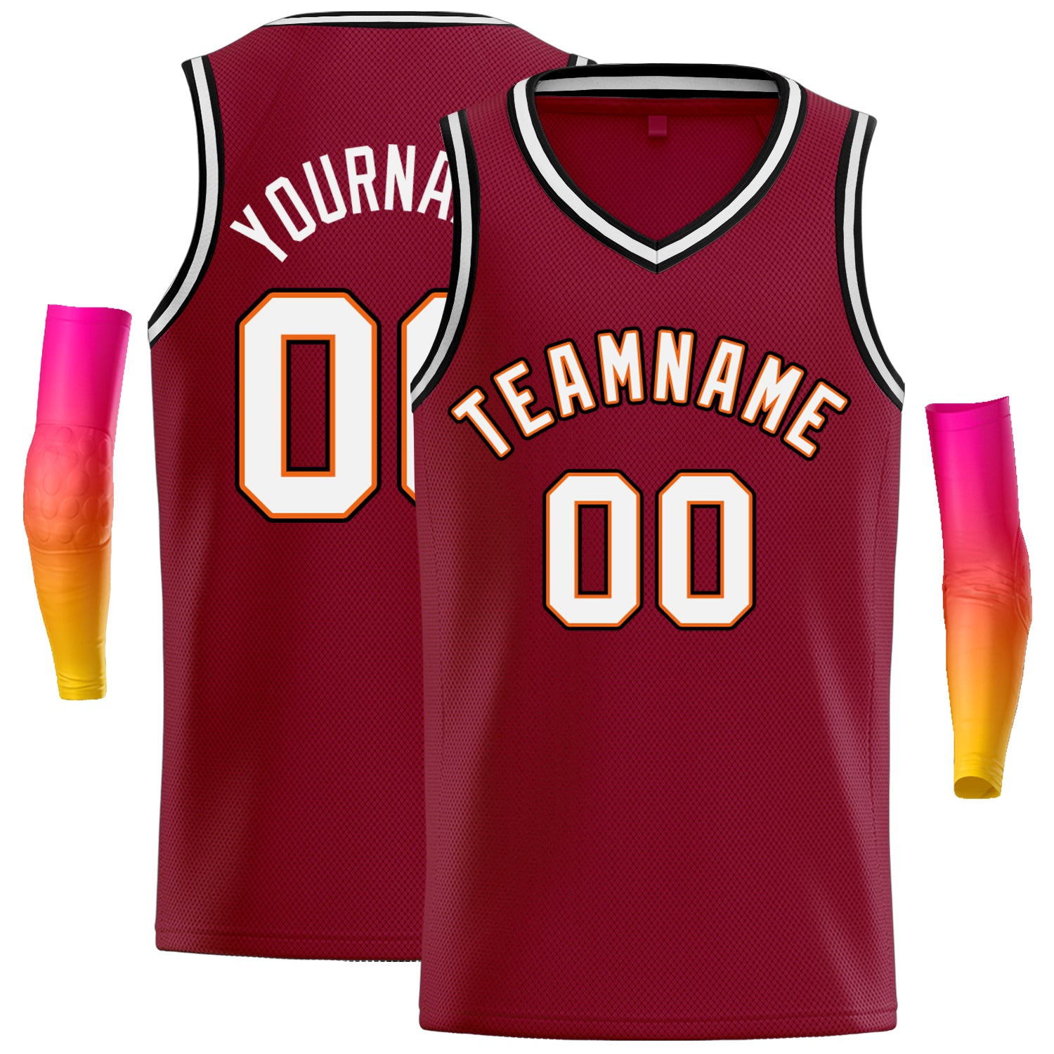 Custom Red Men Youth Basketball Jersey Stitched Personalize Your Own Team Name Number Logo