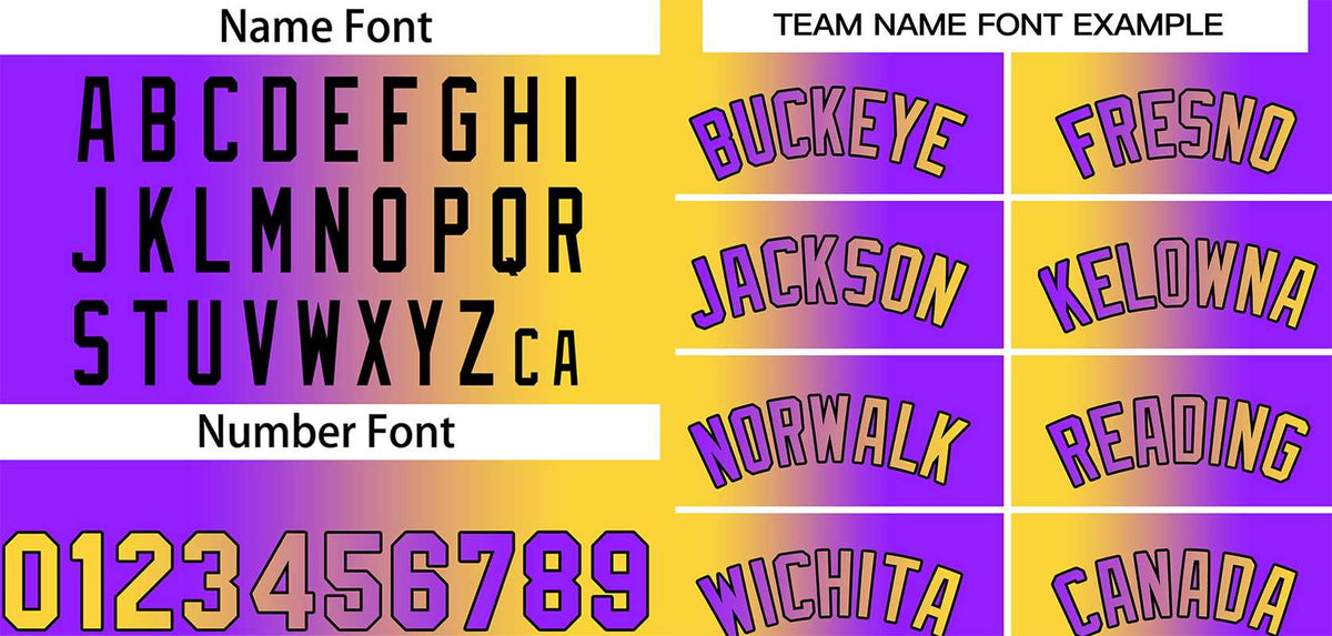 Custom Yellow Purple Black-Purple Gradient Fashion Tops Bull Basketball Jersey