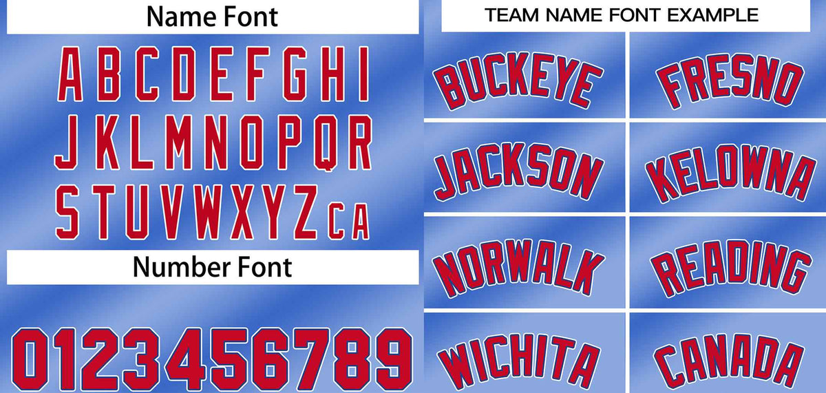 Custom Light Blue Red-Blue Bull Gradient Fashion Sets Basketball Jersey