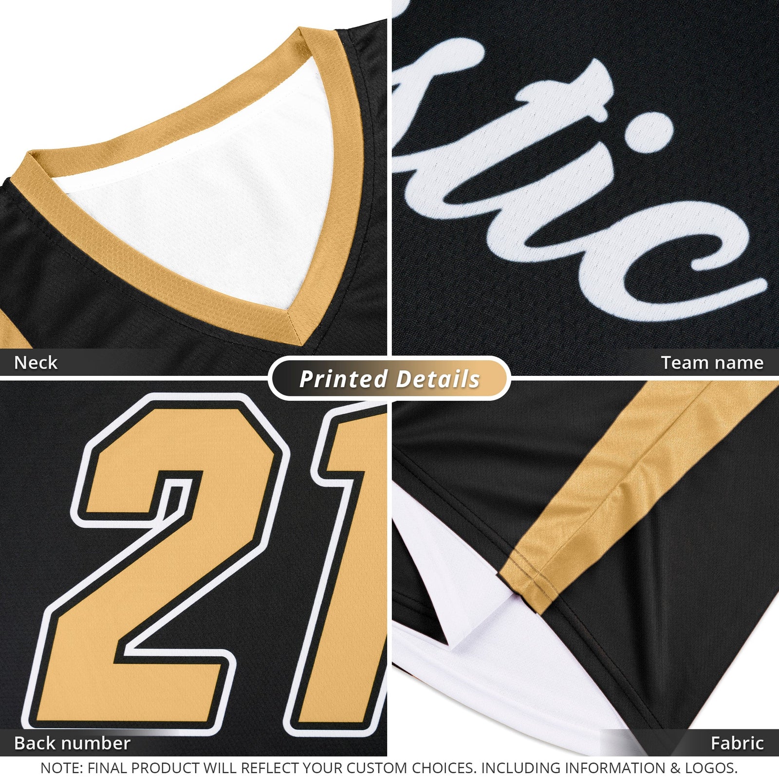 Custom Black White Double Side Tops Athletic Basketball Jersey