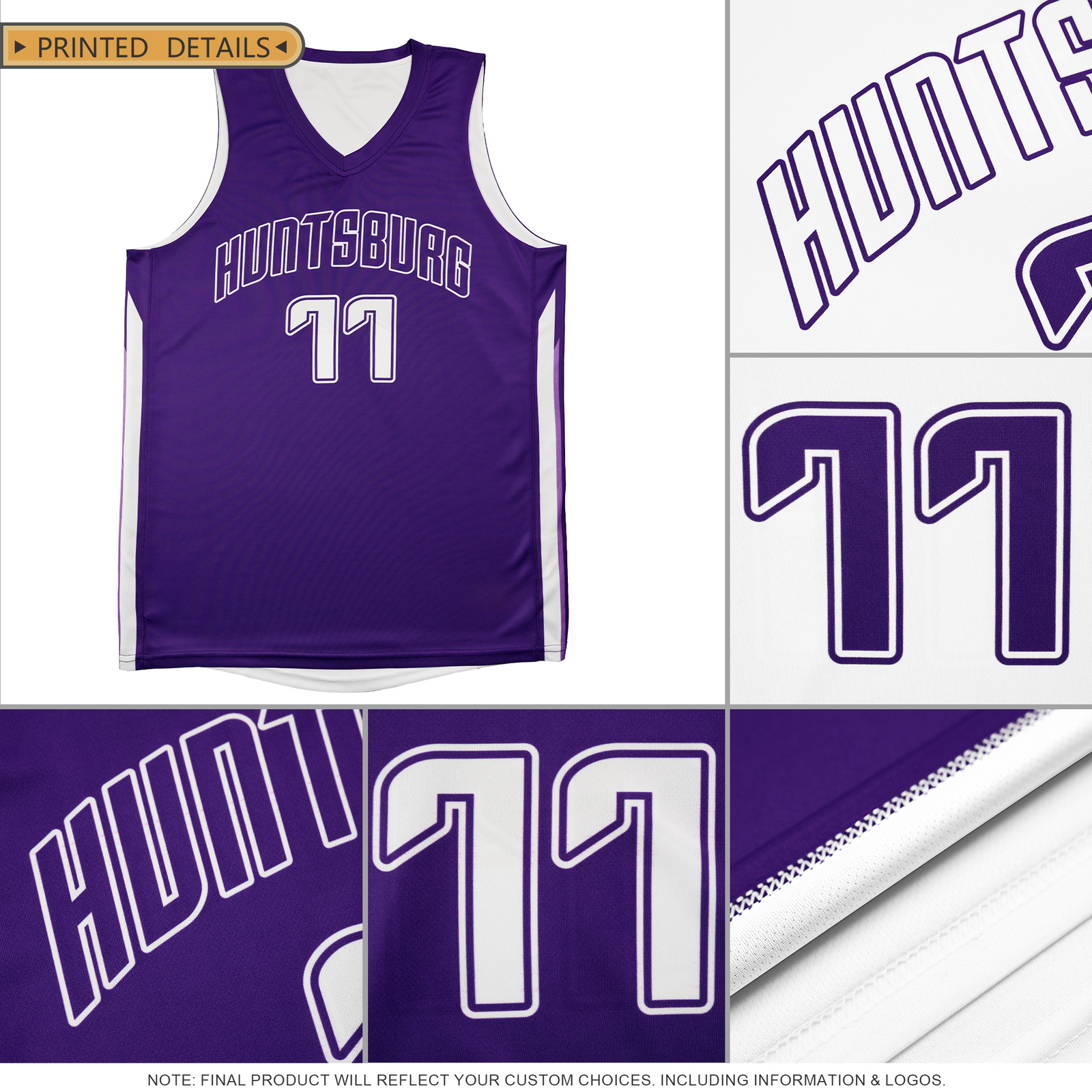 Custom Black Blue Double Side Tops Basketball Jersey