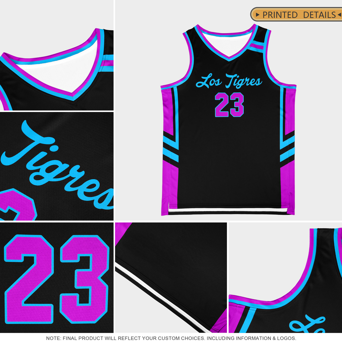 Custom White Black Classic Tops Mesh Basketball Jersey