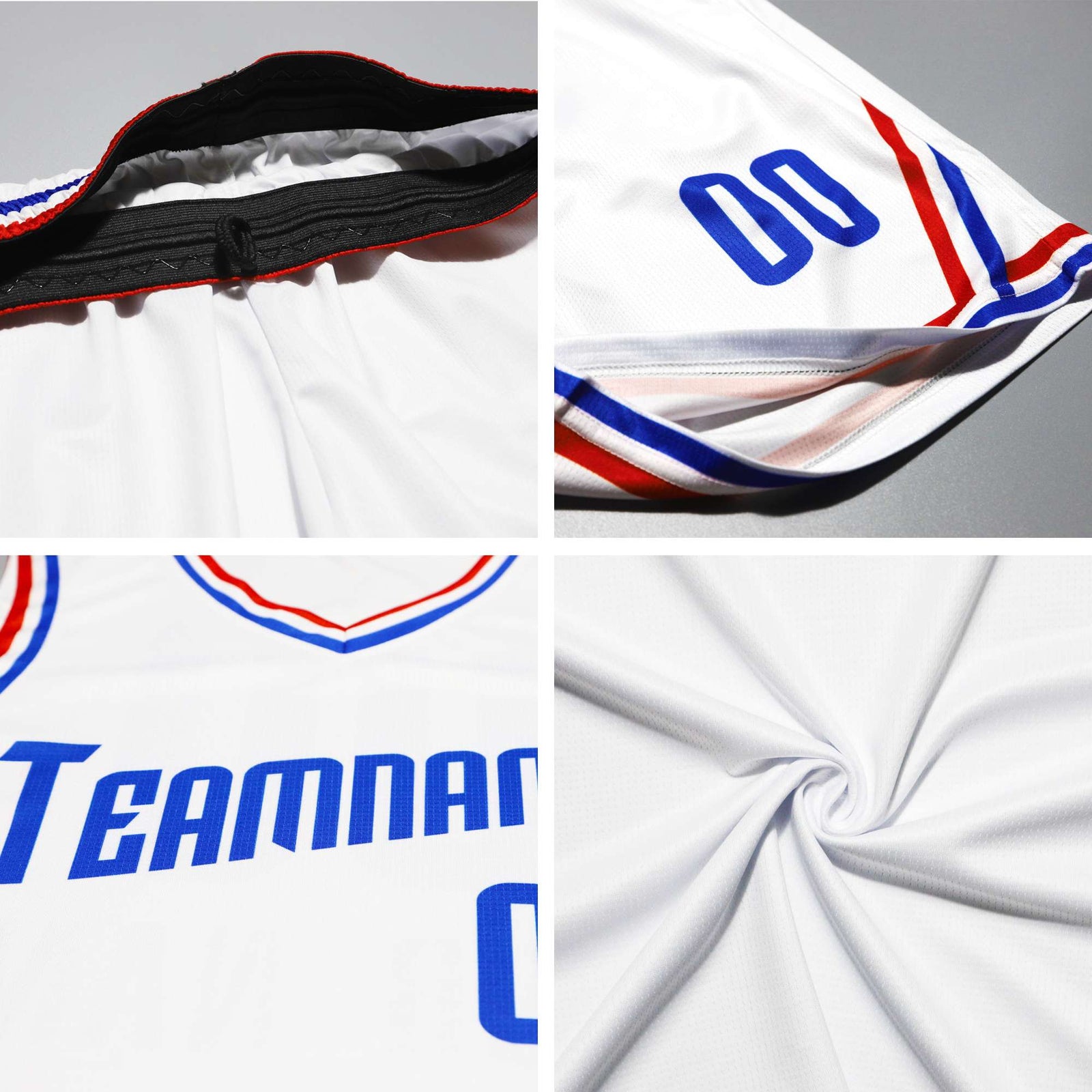 Custom White Purple Double Side Sets Design Sportswear Basketball Jersey